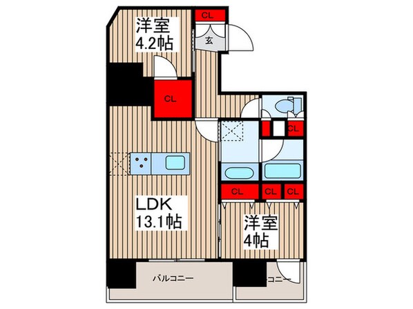 J.GRAN　Court　浅草の物件間取画像